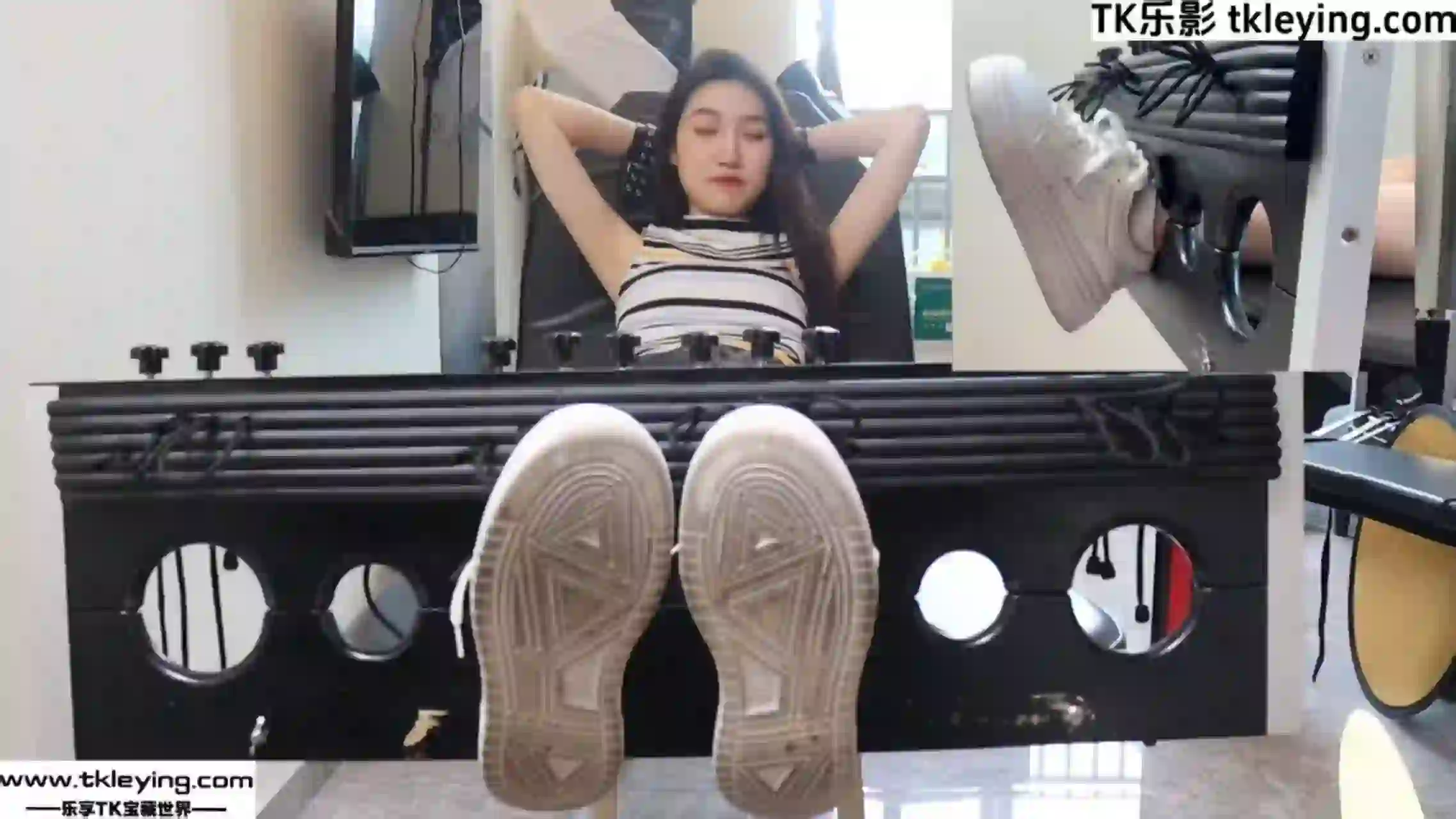 【推特大王】在校生小姐姐的痒刑劫-TK乐影